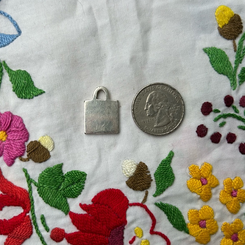 Sterling Silver 925 Flower Pendant (2 for $40) - Picture 2 of 2